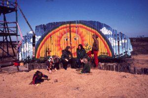 „Spielplatz“ auf der Waldbrandfläche. Bild: Wedekind