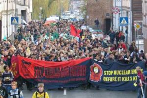 5.11.2004 – Schülerdemo in Lüchow, Bild: J. Feuerriegel