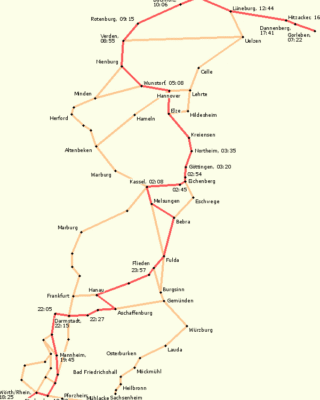 Castor-Transportstrecke nach Gorleben November 2002