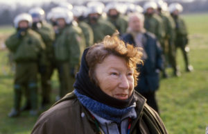 2001: Marianne in Splietau, Castortransport. Foto: Lowin