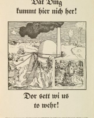 Gegen AKW – Plakat von 1973