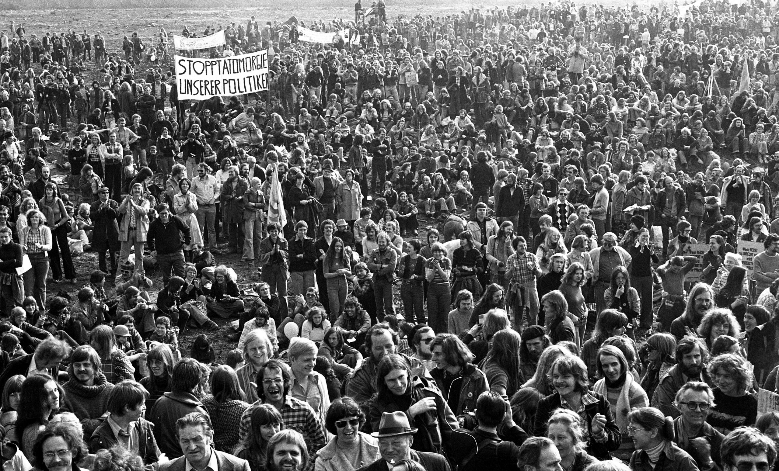 Gorleben Demo 12. März 1977, Foto: G. Zint