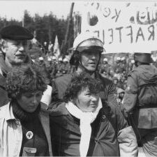 1980- Abi Schulze mit Marianne Fritzen und Ingrid Krüger auf 1004